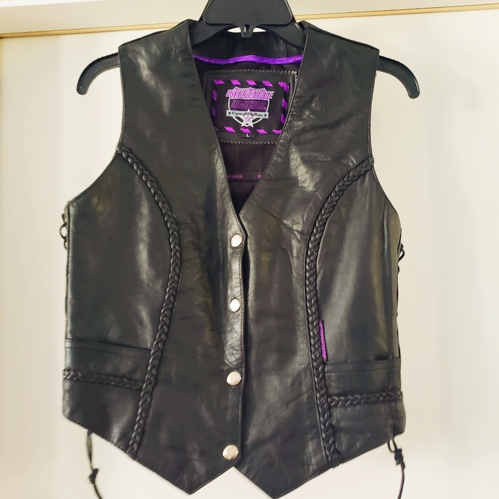 Biker Lether Vest